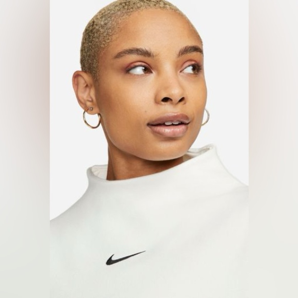 Nike mock neck oversized sweatshirt - Picture 3 of 7